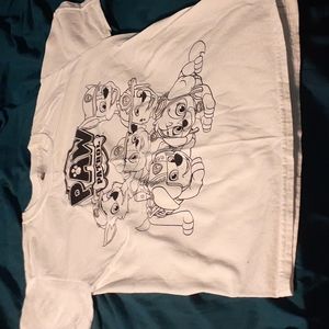 Paw Patrol Color Me In Shirt